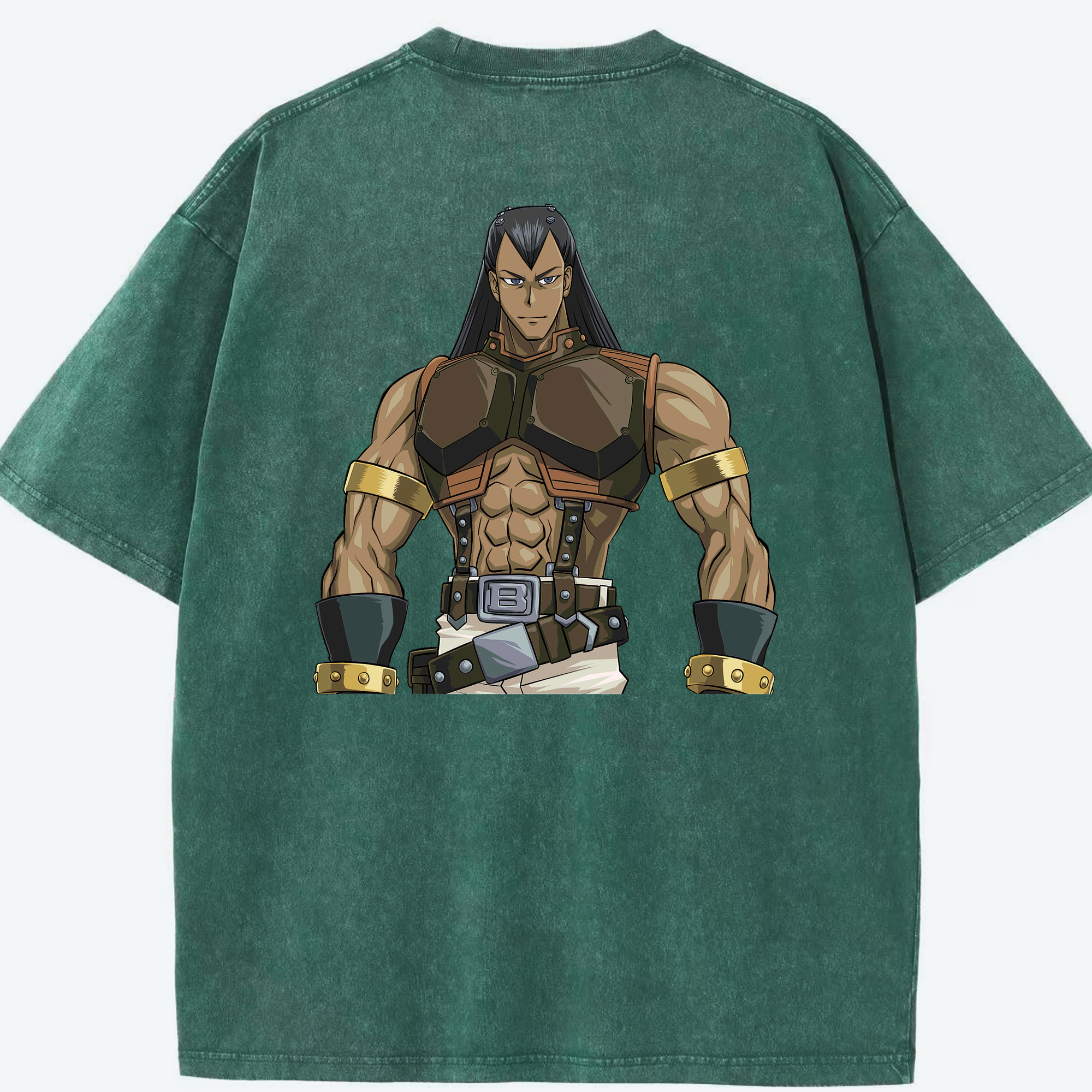 （画像用） 遊☆戯☆王 Yu-Gi-Oh! 綿100% ヴィンテージ風 半袖Tシャツ（背面プリント）